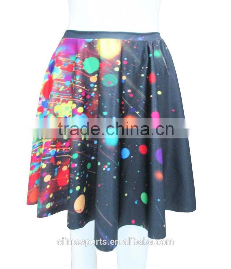 2015 New Arrival Celebrity Fashion Skirt Cool printed Ladies Skirt