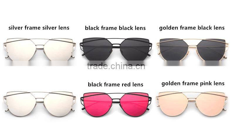 2016 new metal sunglasses unisex factory direct sell stock