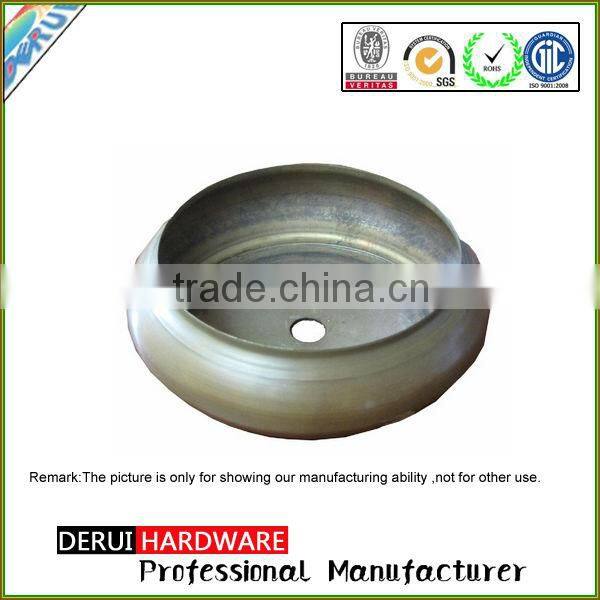 Customized stainless steel brushed stretched parts