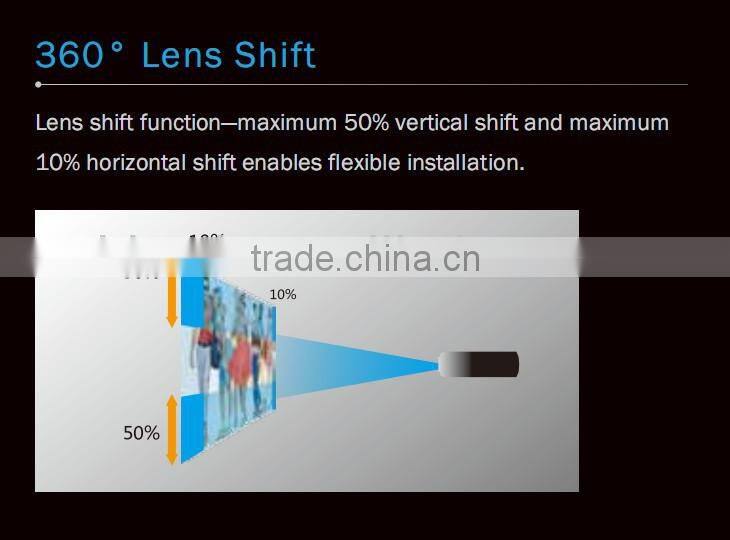 Large venue Projector Daytime high power projector large outdoor projector HDMI RJ45 WXGA 1280x800pixels 7000lumens