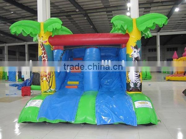 High quality large inflatable slide inflatable dry slide for kids fun
