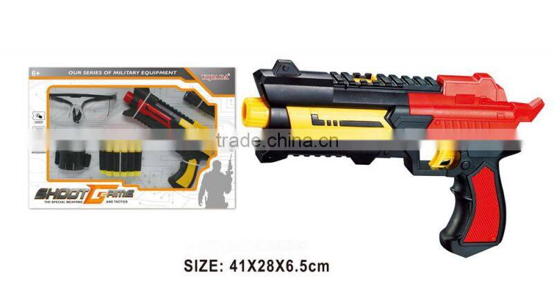 Hot Sell Wholesale Price Children Die-cast Deforming soft bullet blaster robot