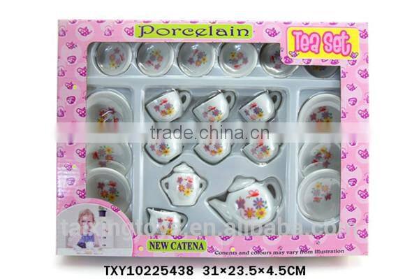 Funny Emulational Ceramic/Porcelain/Pottery Tea Sets Children Toys