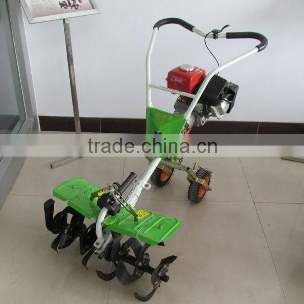 Portable micro-garden power tiller