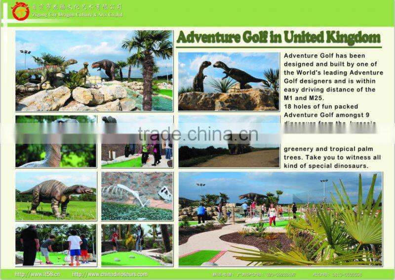 Life Size Dinosaur Head Moving with Track