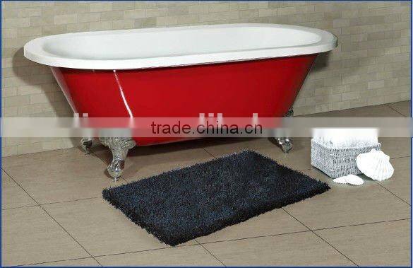 P shape acrylic bathtub,baby bathtub,square acrylic bathtub