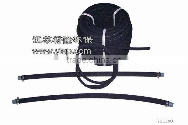 Fish pond tubular aerator for aquaculture