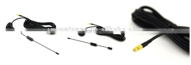 Magnetic 1090mhz antenna with MCX male plug receiving S and ADS-B data from aircraft