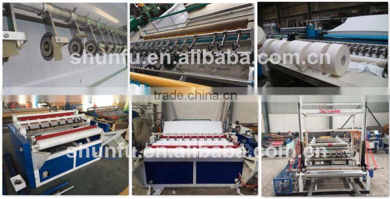 Jumbo roll toilet paper cutting machine,tissue paper processing machine