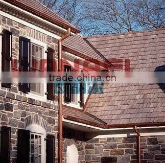 High quality Copper rain gutter