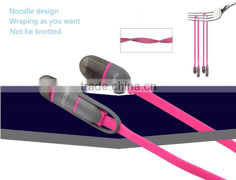 A quality 1M/3M 2 in 1 driver download usb data cable for samsung