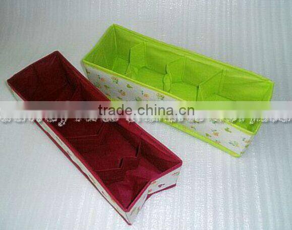 high quality custom non woven beautiful storage box