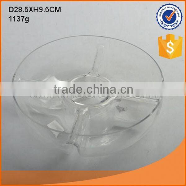 Wholesale hot sale glass salad bowls with high quality
