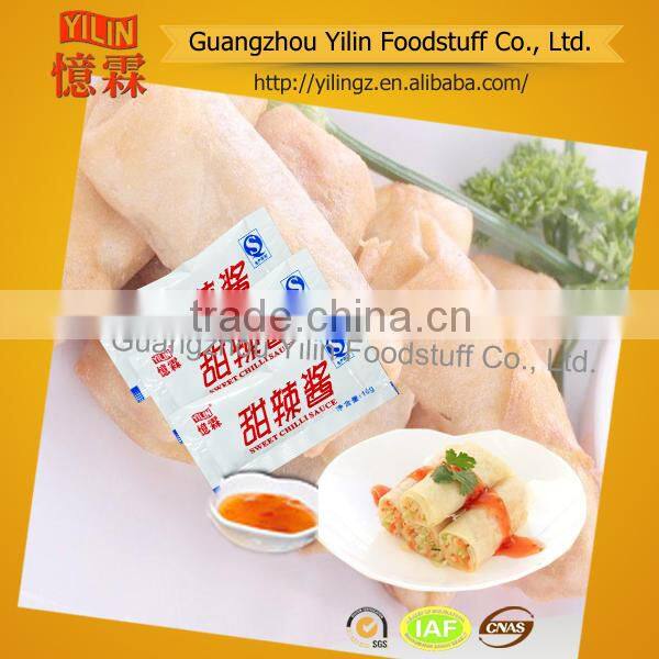 OEM service YILIN brands 220g Thai Sweet Chili hot Sauce in China factory