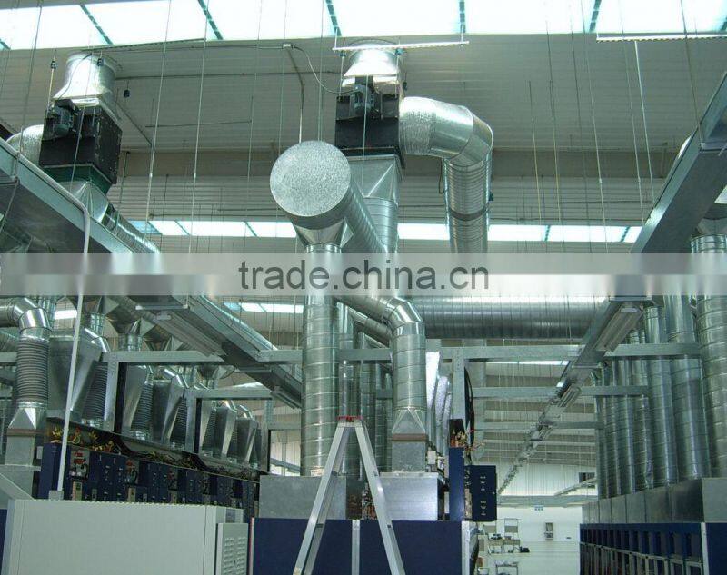 OHA Brand ISO Certificated Flexible Duct Machine FDM-200 Aluminum Flexible Tube Machine