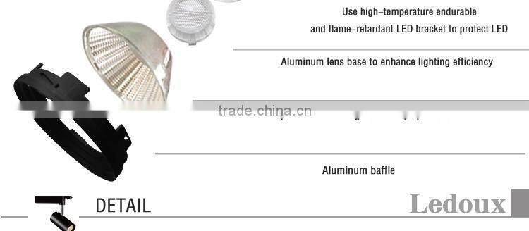 2015 new cob 40w track lights led saa ce rosh