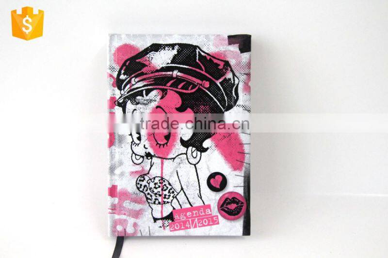 2015 cute dairy notebook