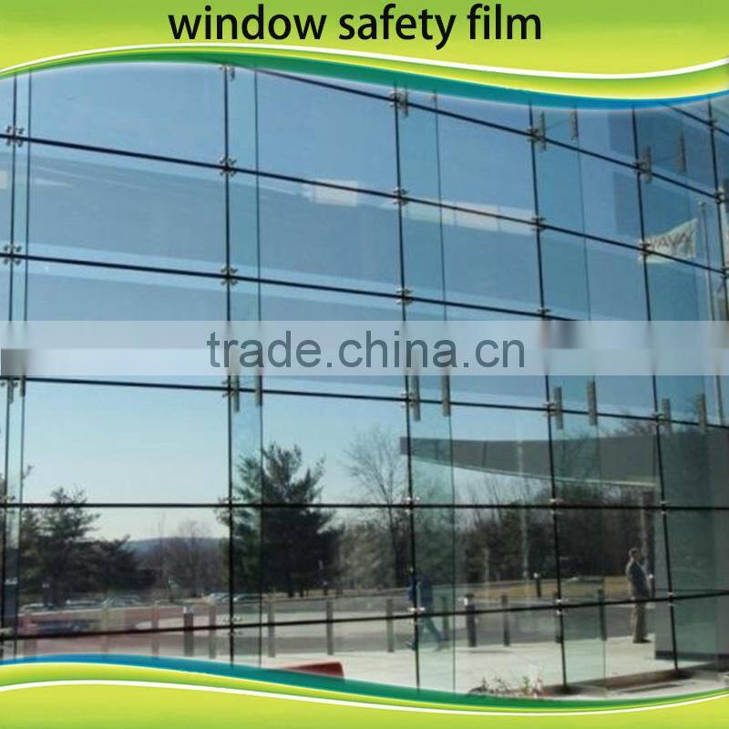 Safety Privacy Silver Plastic Film Similar to Llumar Window Film