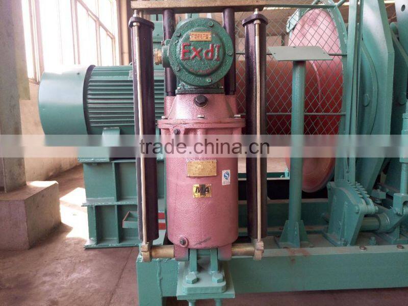 mining electric 6 ton 850 meter haulage winch