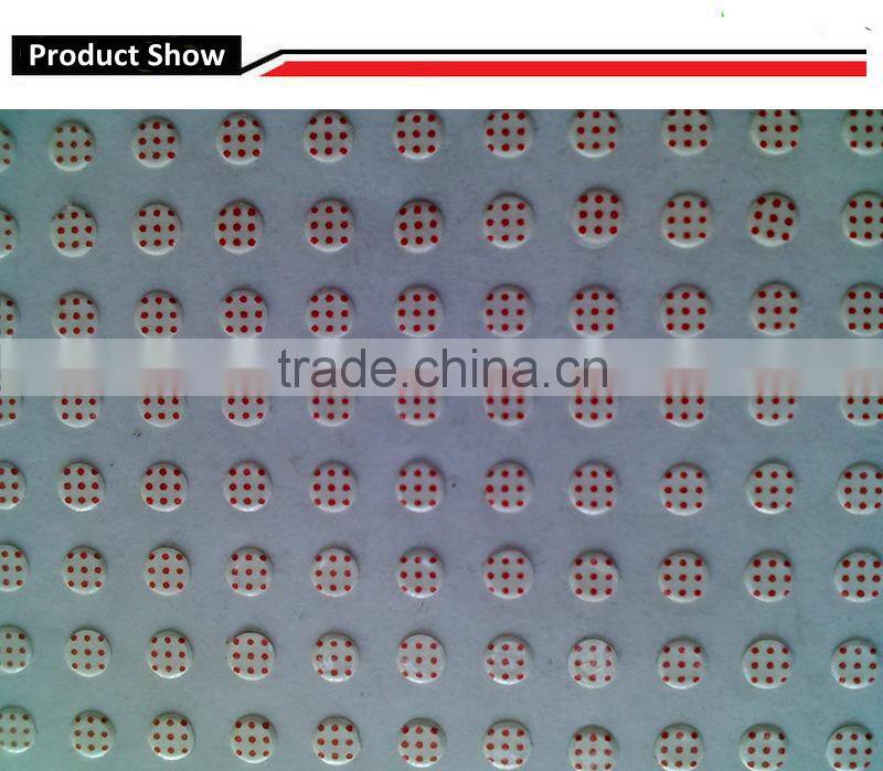 Water sensitive label material red electric sticker