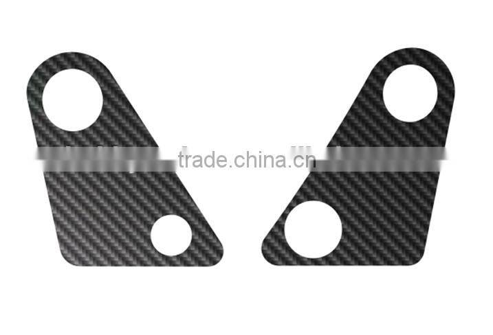 Drones Parts Hobby Manufacturer CNC Cutting 3K UD Twill Glossy Full Carbon Fiber Plate for RC Chasis
