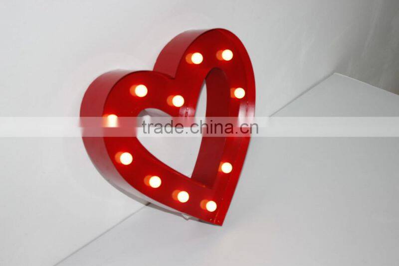 High quality decorative led christmas letter light