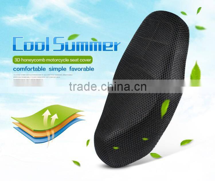 China factory Wholesale mesh 3D seat cover motorcycle accessories