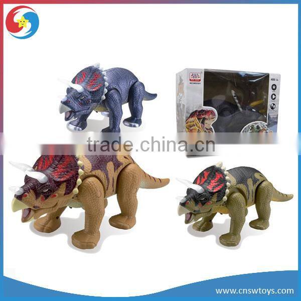 DD0401211 yellow green long neck Walking Roaring Dino