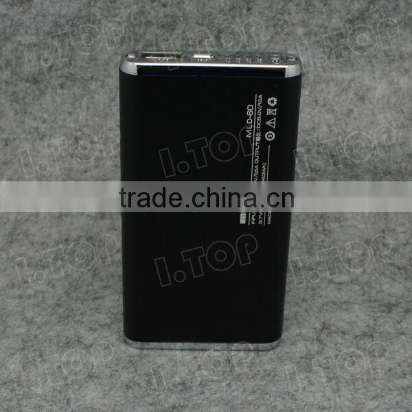 2015 Best Selling Top Quality High Capacity Power Bank 6000mAh