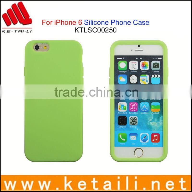 2016 newest Top Quality OEM Silicone Phone Case for Iphone 6s case for cell phone