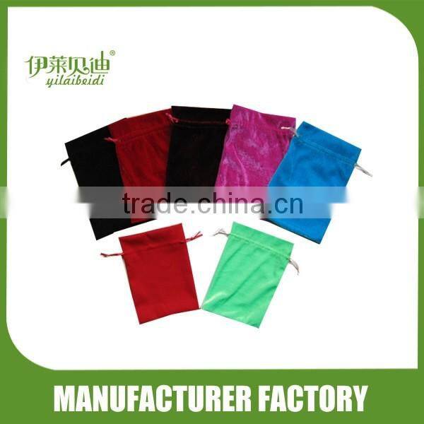 Velvet pouch, velvet bag, christmas gift bag