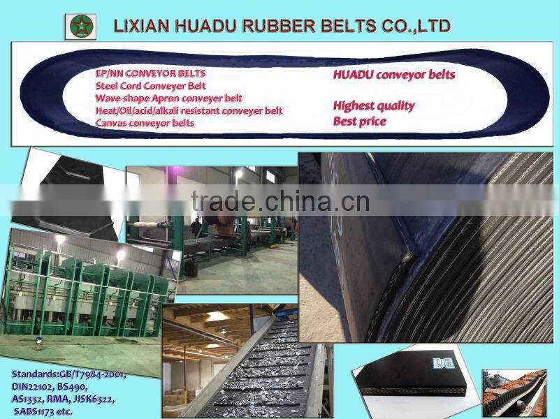 Tear Resistant Rubber Steel Cord Conveyor Belt