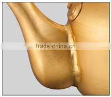 0.75L - 10L aluminum yellow kettle with welding spout