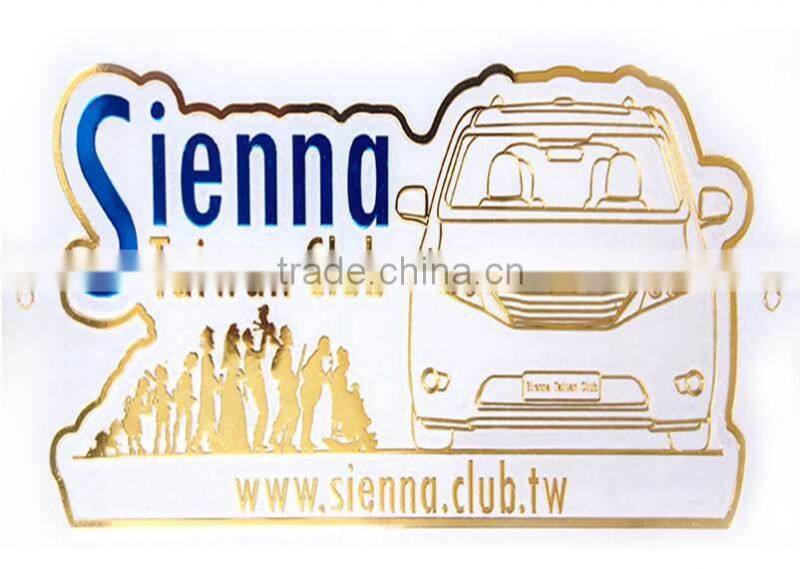 Sticker name tag Silver Foil sticker Designed