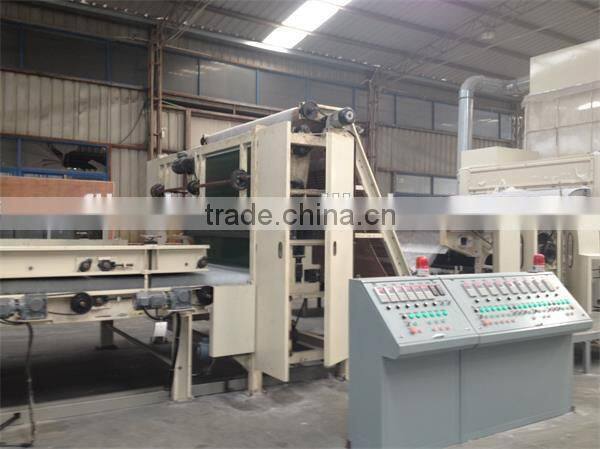 High efficiency fiber cross lapper