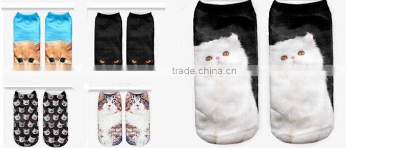 No Show Custom Sublimation Photo Print Socks