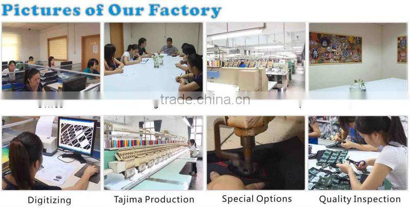 Machine made Vintage label Embroidery patch for jeans