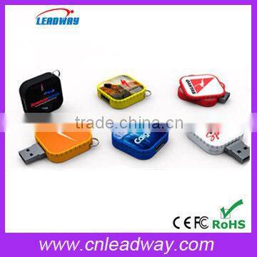 usb stick 128mb wholesale oem mini usb key chain flash drive with custom logo print