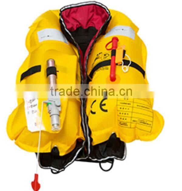 top quality new fashion portable nylon lifejacket automatic wholesale