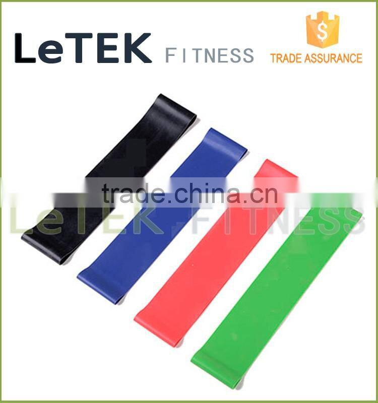 Best Resistance Bands - 4 Loop Fitness Bands Set - Exercise Resistance Loop Bands - Exercise Bands For Legs And Arms - Physical