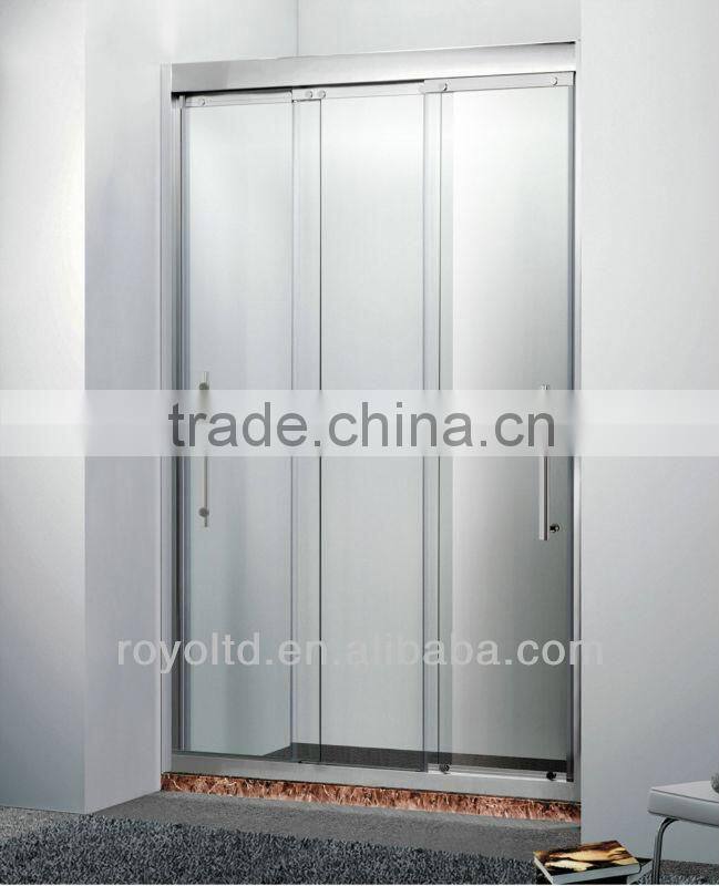 Stainless steel shower screeen 3 doors sliding door BP0033