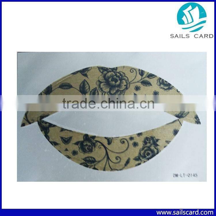 Attractive Water Transfer Lip sticker Flag face sticker for wholesale