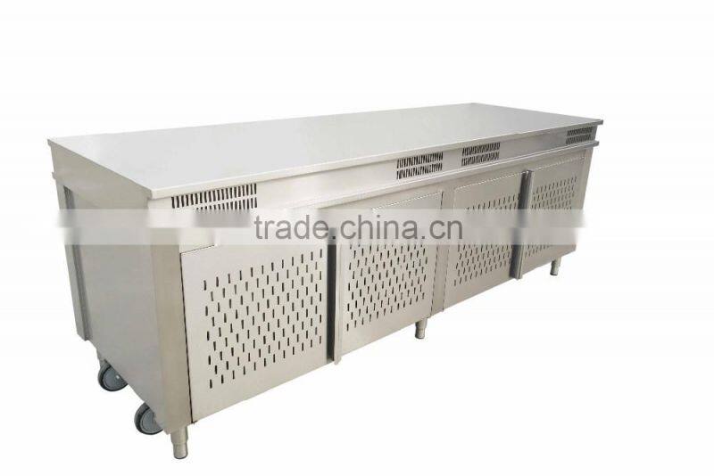 NSF Approval Stainless Steel Kitchen Servery Cabinet / Commercial Cabinet