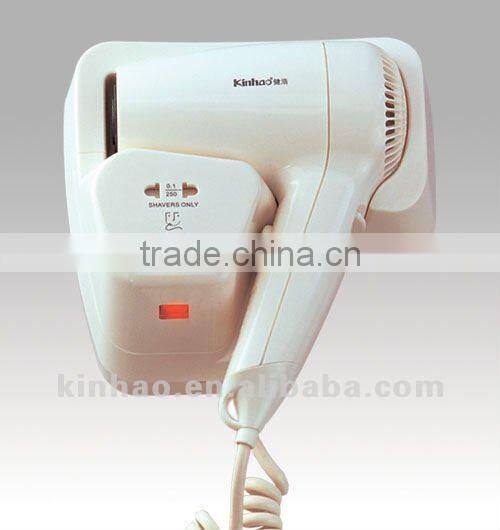 Hotel Equipment,Hotel Wall-mounted hairdryer
