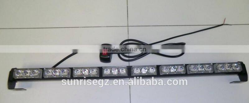 Emergency Vehicle LED Traffic Advisor Strobe Light bar, LED Directional Warning Strobe Light Bar(SR-DL-110-8)1W per LED