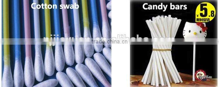 plastic cotton bud stick making machine