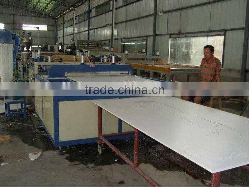 PVC plastic sheet extrusion line
