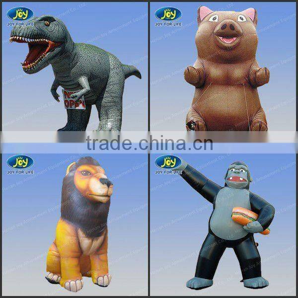 Alibaba best seller inflatable animal life size, inflatable animal, inflatable monkey