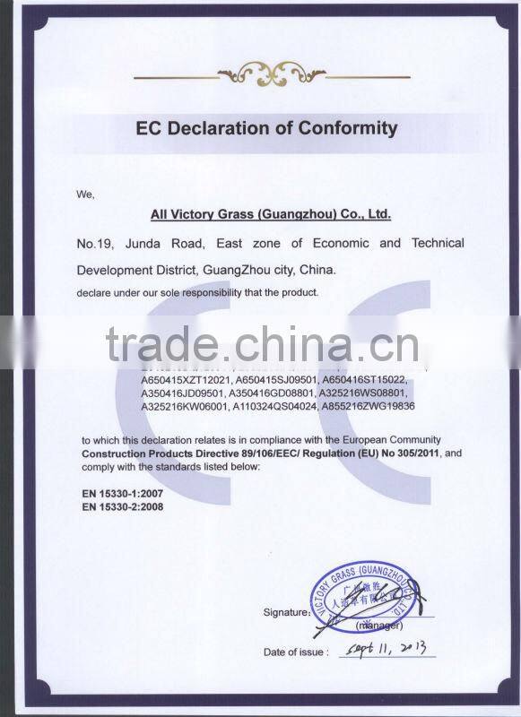 Grass for Tennis Court and Racetrack