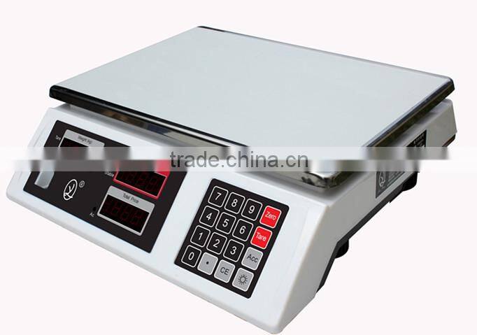 LED or LCD dual side display acs-30 price computing scale